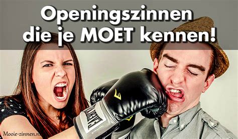 wat is de beste openingszin|47 Goede & Subtiele Openingszinnen Om Het Ijs Te。